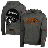 Cincinnati Bengals x BlaCkOWned Stripes Don't Come Easy Pullover Hoodie Gray - NFL