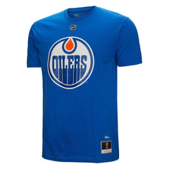 Grant Fuhr Edmonton Oilers - Mitchell & Ness Name & Number T-Shirt Royal