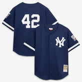 Mariano Rivera New York Yankees Mitchell & Ness Cooperstown Collection Mesh Batting Practice Button-Up Jersey for sale