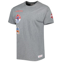 New York Rangers Mitchell & Ness City Collection T-Shirt Heather Gray