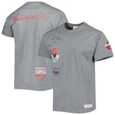 Washington Capitals Mitchell & Ness City Collection T-Shirt Heather Gray