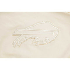 Josh Allen Buffalo Bills Player Name & Number Neutral Short Sleeve Pullover Hoodie Oatmeal - NFL