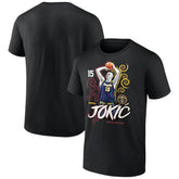 NBA - Nikola Jokic Denver Nuggets Competitor T-Shirt - Black