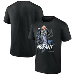 NBA - Ja Morant Memphis Grizzlies Competitor T-Shirt - Black