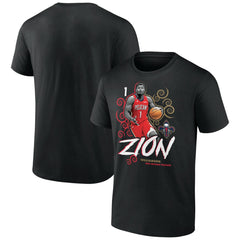 NBA - Zion Williamson New Orleans Pelicans Competitor T-Shirt - Black