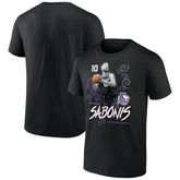 NBA - Domantas Sabonis Sacramento Kings Competitor T-Shirt - Black
