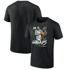 NBA - Giannis Antetokounmpo Milwaukee Bucks Competitor T-Shirt - Black
