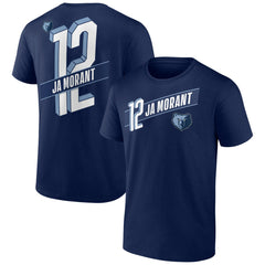 NBA - Ja Morant Memphis Grizzlies Full-Court Press Name & Number T-Shirt - Navy