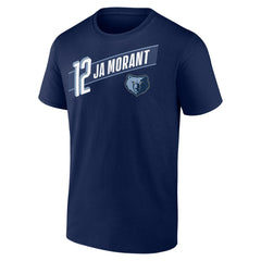 NBA - Ja Morant Memphis Grizzlies Full-Court Press Name & Number T-Shirt - Navy