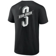 NBA - Keldon Johnson San Antonio Spurs Full-Court Press Name & Number T-Shirt - Black
