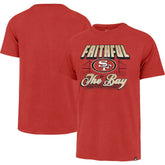 San Francisco 49ers '47 Faithful to the Bay Regional Franklin T-Shirt Scarlet - 47 brand