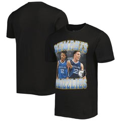 NBA - Ja Morant & Desmond Bane Memphis Grizzlies Stadium Essentials Unisex Player Duo T-Shirt - Black