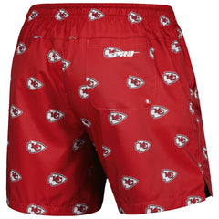 Kansas City Chiefs Pro Standard Allover Print Mini Logo Shorts Red - NFL