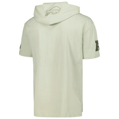 Buffalo Bills Pro Standard Neutrals Short Sleeve Pullover Hoodie Light Green - NFL