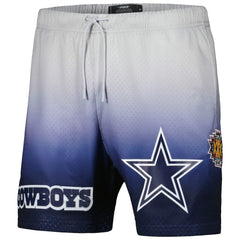 Dallas Cowboys Pro Standard Ombre Mesh Shorts Navy/Silver - NFL