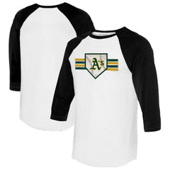 Athletics Tiny Turnip Women's Base Stripe 3/4-Sleeve Raglan T-Shirt Near Me