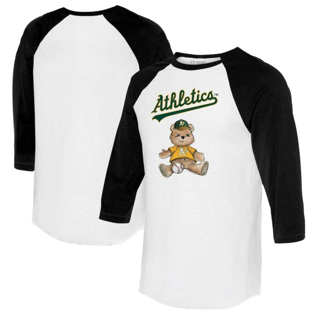 Athletics Tiny Turnip Women's Teddy Boy 3/4-Sleeve Raglan T-Shirt On Sale