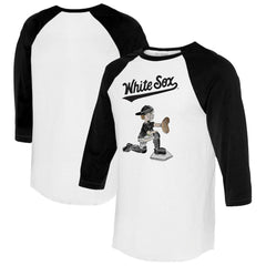 Chicago White Sox Tiny Turnip Women's Caleb 3/4-Sleeve Raglan T-Shirt On Sale