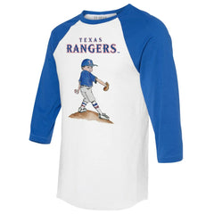 Texas Rangers Tiny Turnip Women's Clemente 3/4-Sleeve Raglan T-Shirt Online
