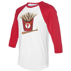 Philadelphia Phillies Tiny Turnip Women's Hot Bats 3/4-Sleeve Raglan T-Shirt Near Me