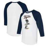 Detroit Tigers Tiny Turnip Women's James 3/4-Sleeve Raglan T-Shirt for sale