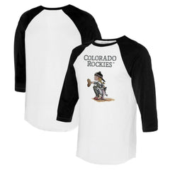 Colorado Rockies Tiny Turnip Women's Kate 3/4-Sleeve Raglan T-Shirt Online