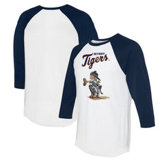 Detroit Tigers Tiny Turnip Women's Kate 3/4-Sleeve Raglan T-Shirt On Sale