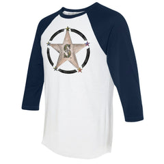 Seattle Mariners Tiny Turnip Women's Military Star 3/4-Sleeve Raglan T-Shirt Sale