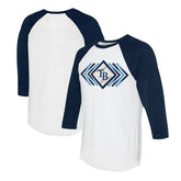 Tampa Bay Rays Tiny Turnip Women's Prism Arrows 3/4-Sleeve Raglan T-Shirt Online