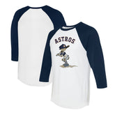 Houston Astros Tiny Turnip Women's Slugger 3/4-Sleeve Raglan T-Shirt Online