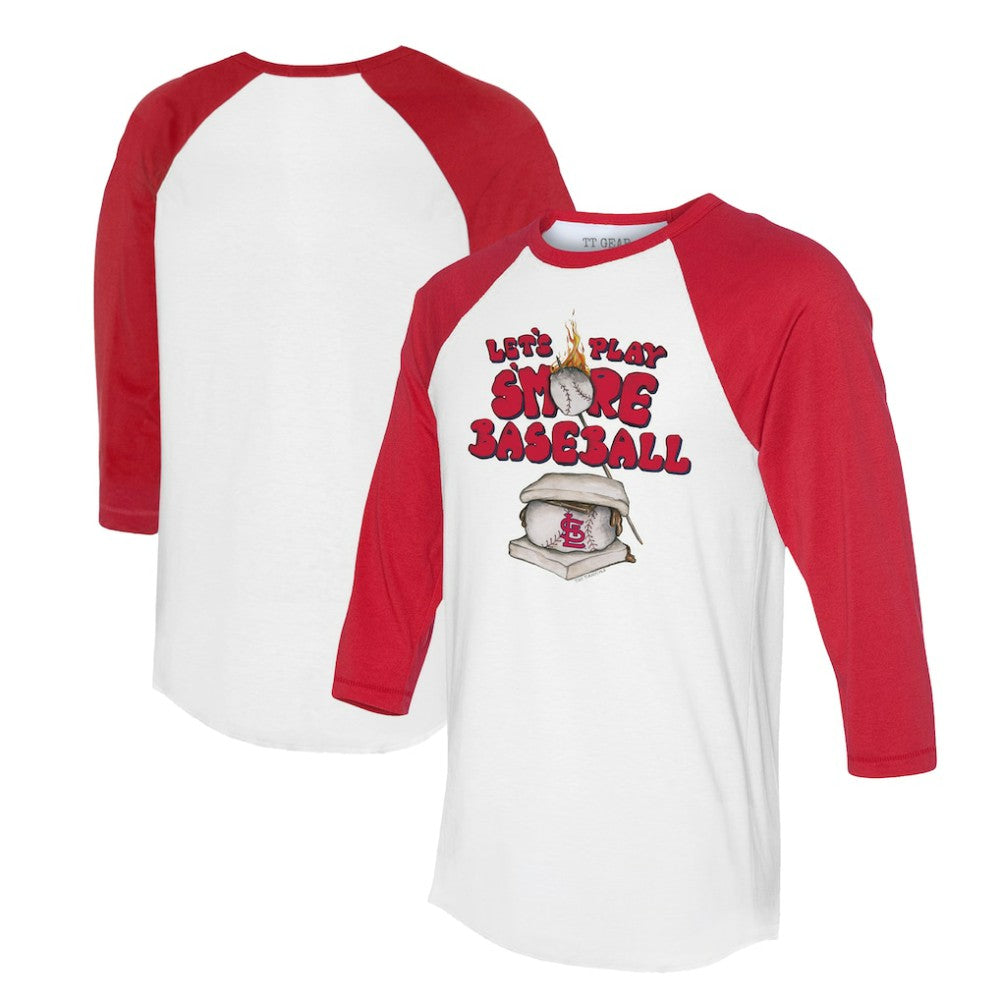 St. Louis Cardinals Tiny Turnip Women's Smores 3/4-Sleeve Raglan T-Shirt for sale