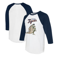 Detroit Tigers Tiny Turnip Unisex Stega 3/4-Sleeve Raglan T-Shirt Near Me