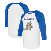 Texas Rangers Tiny Turnip Unisex Stega 3/4-Sleeve Raglan T-Shirt Sale