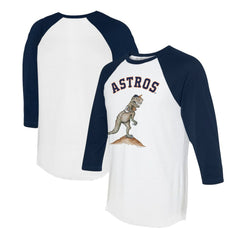 Houston Astros Tiny Turnip Unisex TT Rex 3/4-Sleeve Raglan T-Shirt Near Me