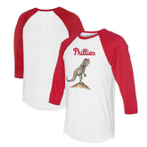 Philadelphia Phillies Tiny Turnip Unisex TT Rex 3/4-Sleeve Raglan T-Shirt Near Me