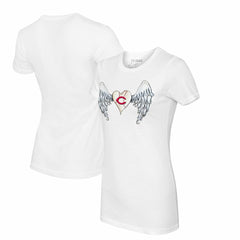 Cincinnati Reds Tiny Turnip Women's Angel Wings T-Shirt Online