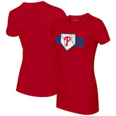 Philadelphia Phillies Tiny Turnip Women's Base Stripe T-Shirt for sale