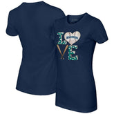 Seattle Mariners Tiny Turnip Women's Baseball Love T-Shirt for sale