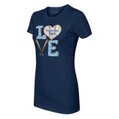 Tampa Bay Rays Tiny Turnip Women's Baseball Love T-Shirt Online