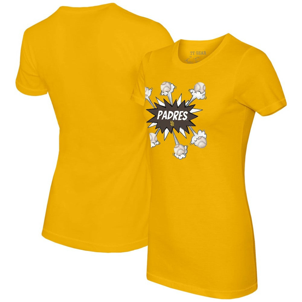 San Diego Padres Tiny Turnip Women's Baseball Pow T-Shirt Sale