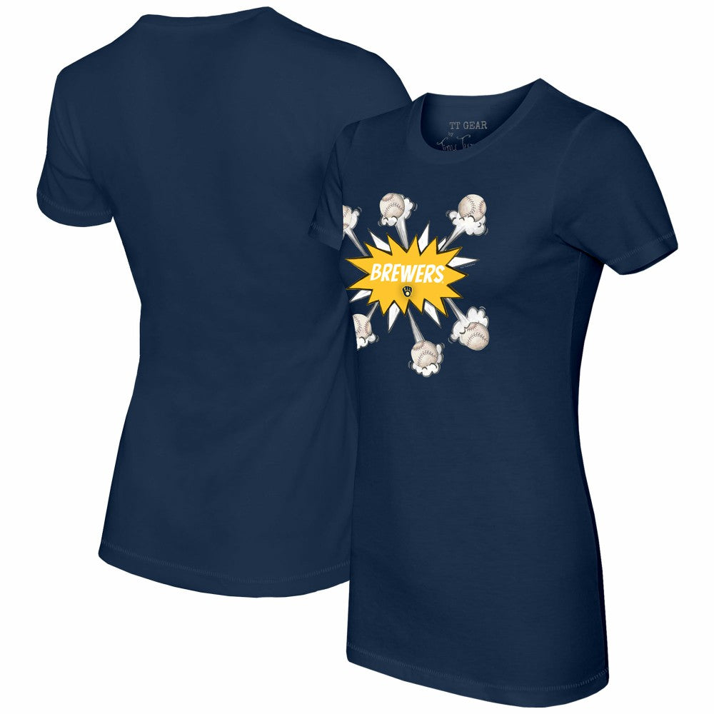 Milwaukee Brewers Tiny Turnip Women's Baseball Pow T-Shirt for sale