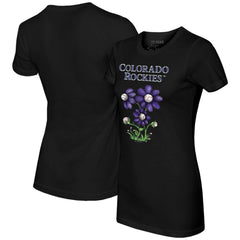 Colorado Rockies Tiny Turnip Women's Blooming Baseballs T-Shirt Online