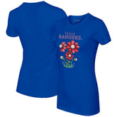 Texas Rangers Tiny Turnip Women's Blooming Baseballs T-Shirt Online