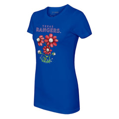 Texas Rangers Tiny Turnip Women's Blooming Baseballs T-Shirt Online