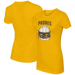 San Diego Padres Tiny Turnip Women's Burger T-Shirt discount