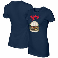 Minnesota Twins Tiny Turnip Women's Burger T-Shirt Lifestyle