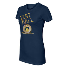 Milwaukee Brewers Tiny Turnip Women's Dirt Ball T-Shirt Sale