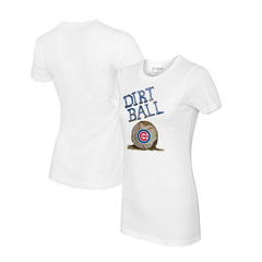 Chicago Cubs Tiny Turnip Women's Dirt Ball T-Shirt On Sale