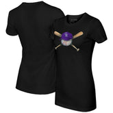 Colorado Rockies Tiny Turnip Women's Hat Crossbats T-Shirt Clearance