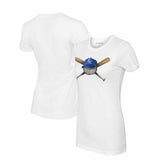 Kansas City Royals Tiny Turnip Women's Hat Crossbats T-Shirt Sale